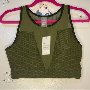 Mesh Sports Bra